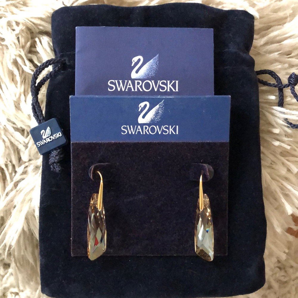 Authentic Swarovski earrings